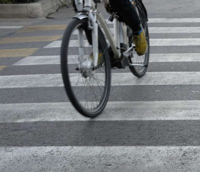 Bici paso de cebra