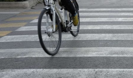 Bici paso de cebra