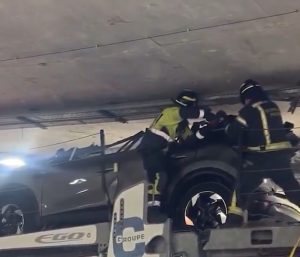 Bomberos túnel de Bailén