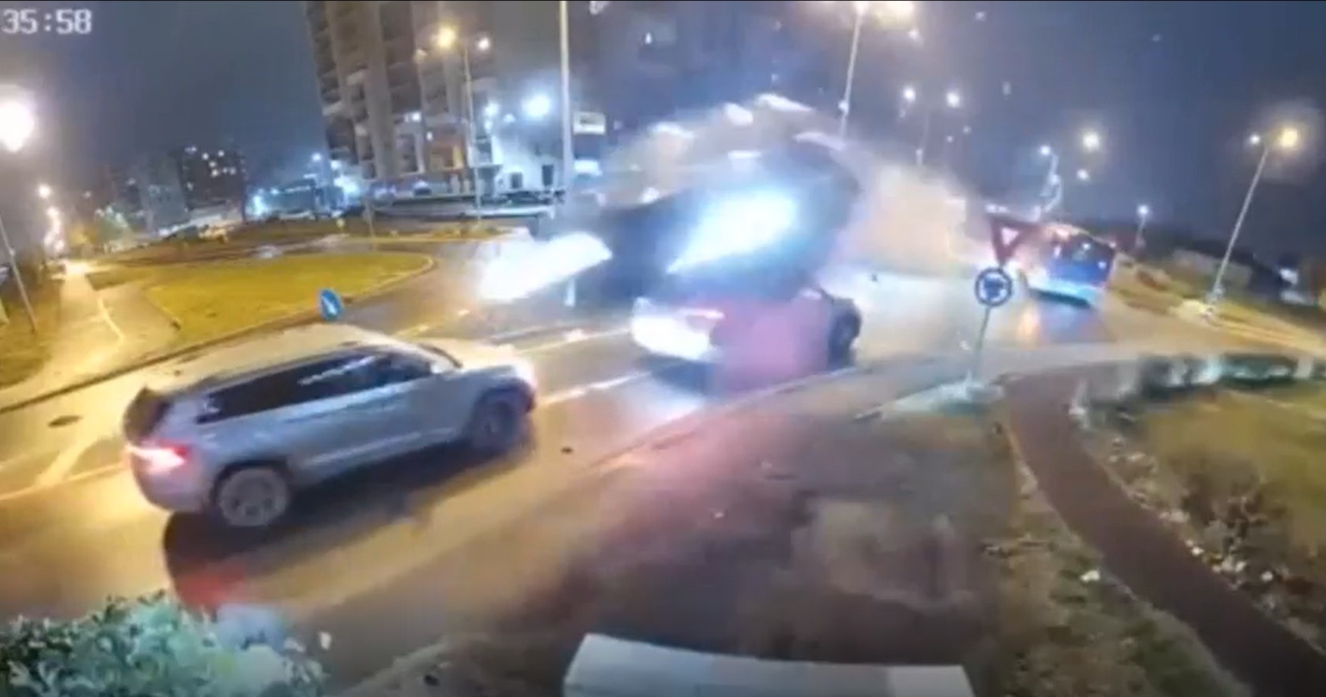 Coche accidente Rumanía