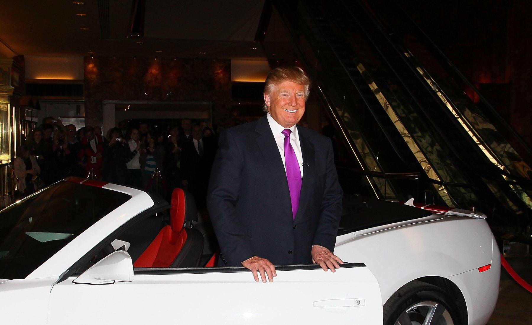 Donald Trump coche