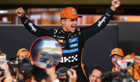 Lando Norris Infiniti viral