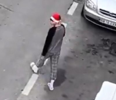 Papá Noel aparcamiento