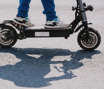 Patinete eléctrico trucado