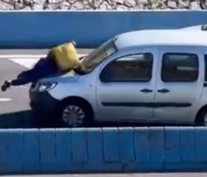 Repartidor Glovo atropello