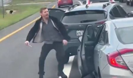 Subaru y Civic persecución