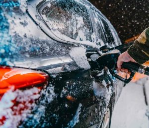 Temperatura congela gasolina