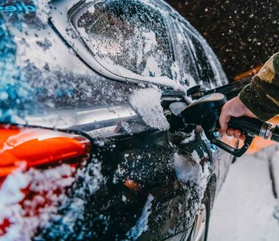 Temperatura congela gasolina