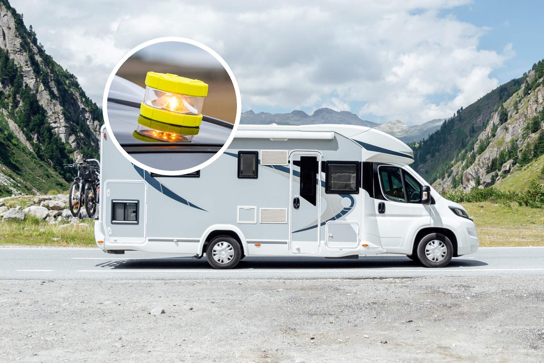 La baliza V-16 y las autocaravanas: la DGT toma una decisión relevante