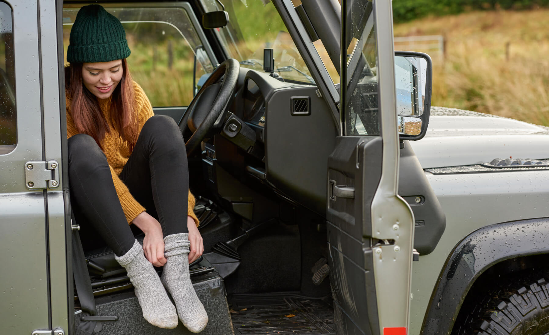 calcetines coche invierno