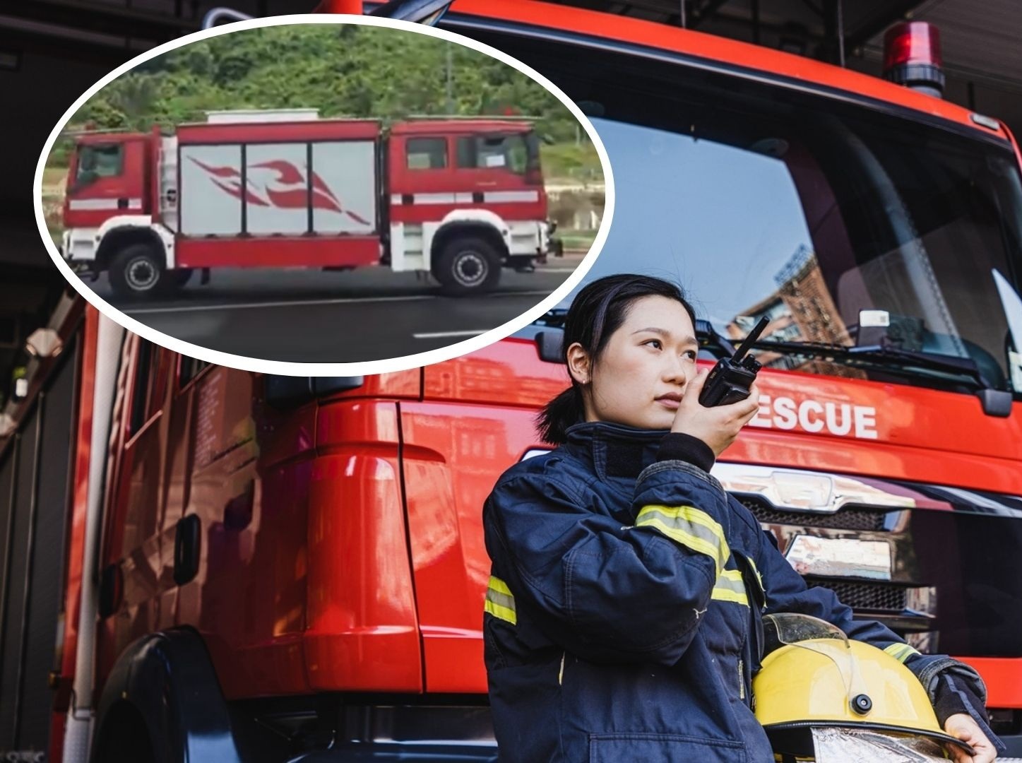 camión bombero coche china