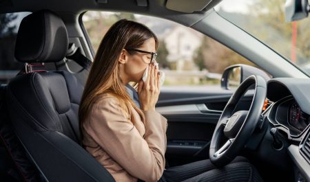 conductora gripe dgt