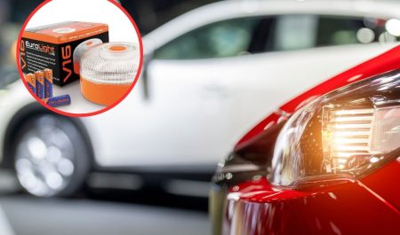 luces emergencia coche baliza v-16