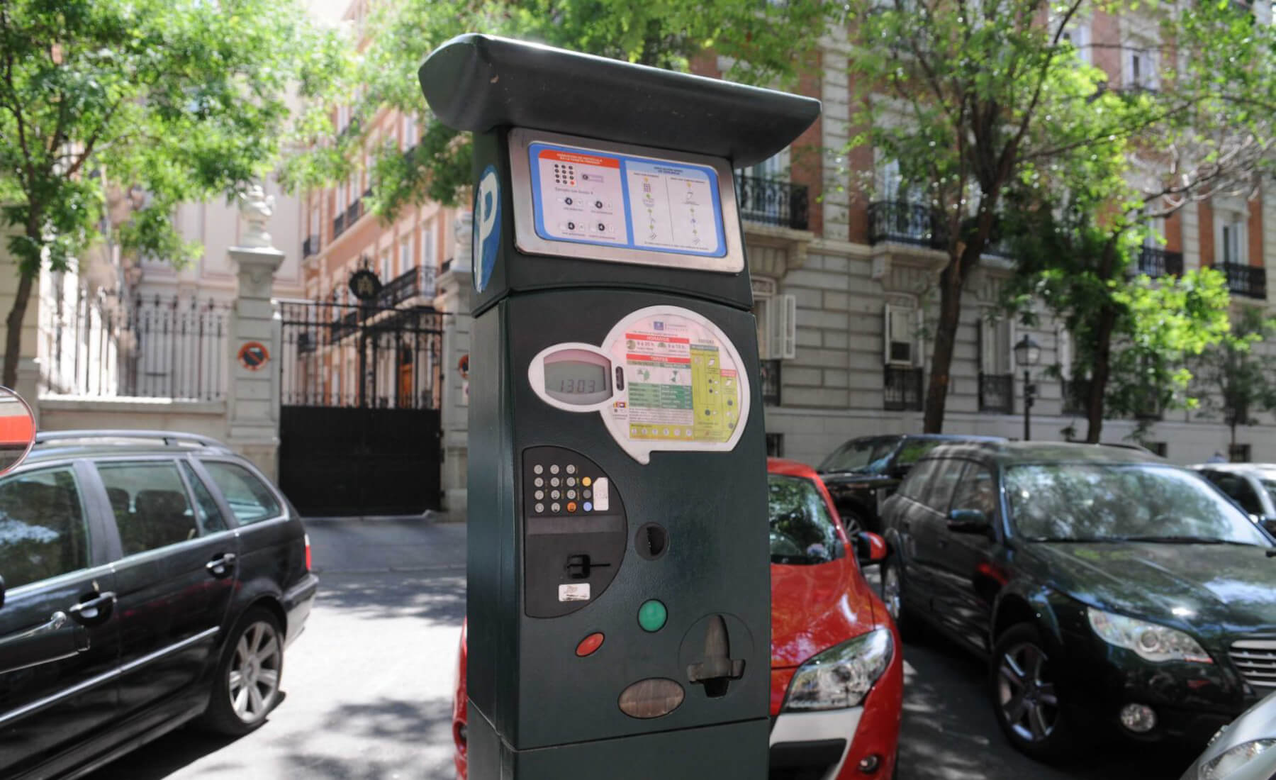 parquimetros zona ser madrid