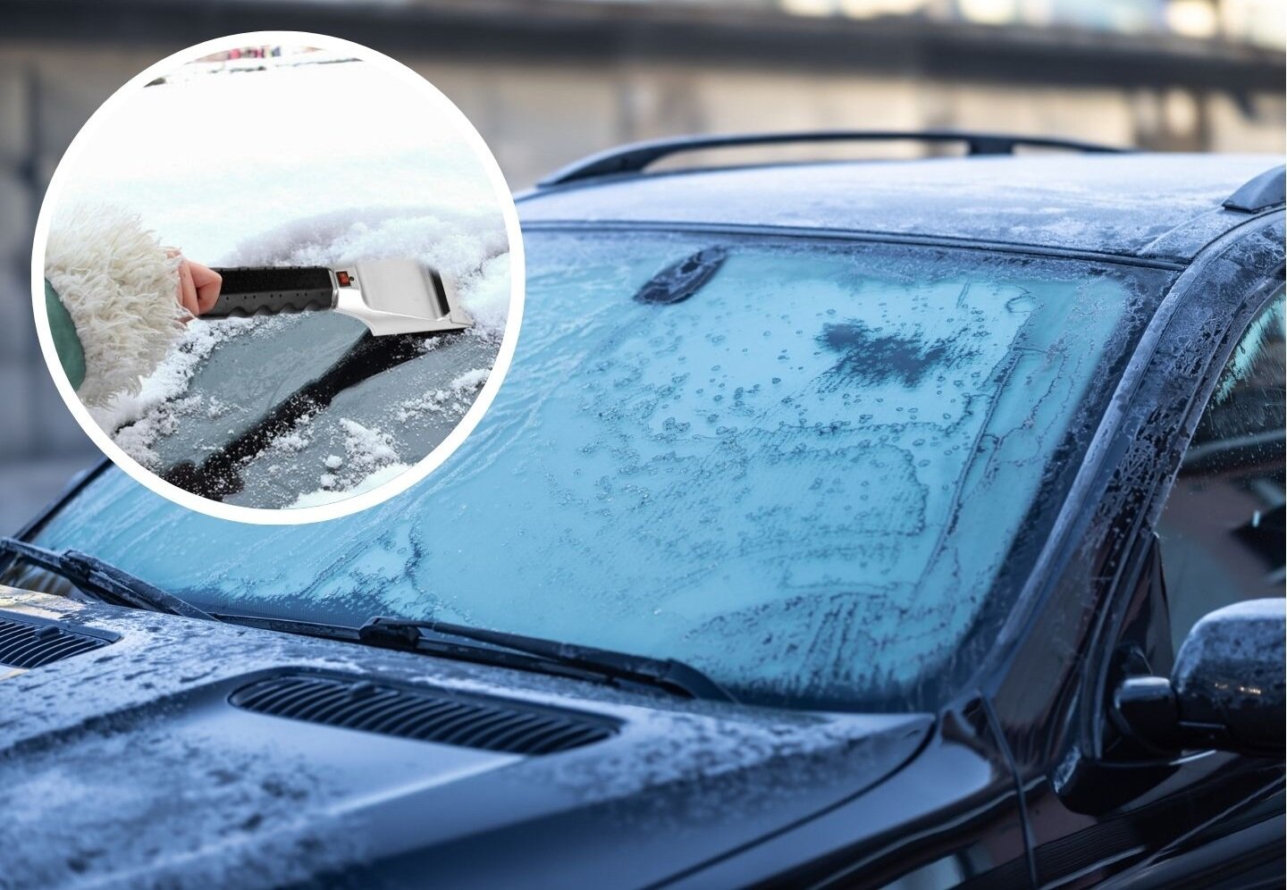 Quitar el hielo del parabrisas del coche nunca había sido tan fácil: esta rasqueta es calefactable y lo hace en segundos