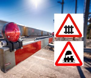 señales paso a nivel