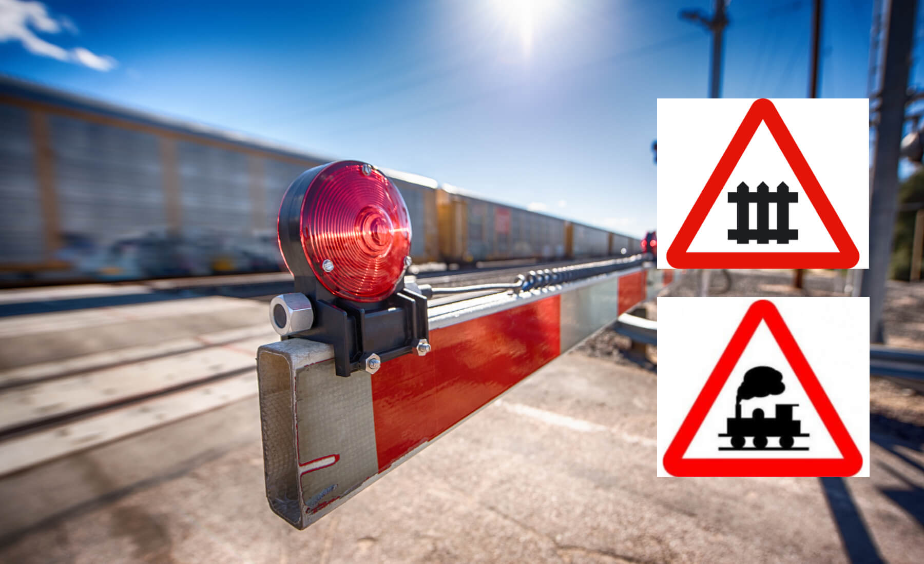 señales paso a nivel