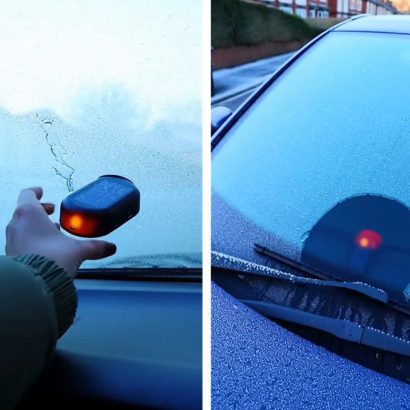 Este pequeño accesorio para el coche es totalmente desconocido, pero es la salvación para este invierno: quita el hielo y descongela el parabrisas en segundos