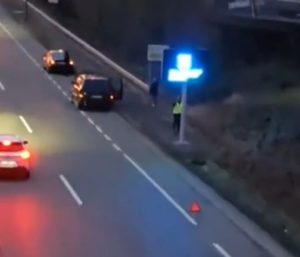 Baliza vs triángulo