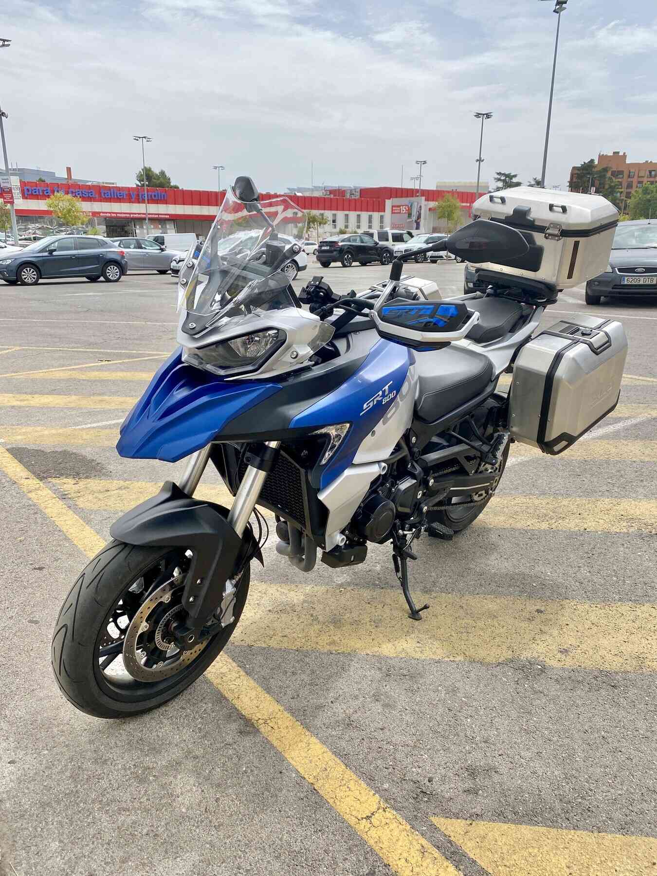 Prueba del motor QJ SRT 800