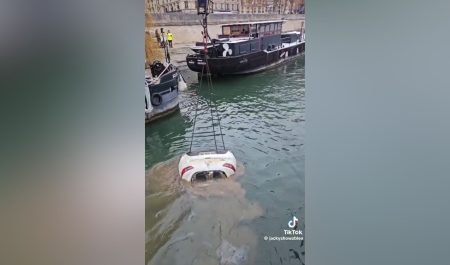 Renault Clio río Sena