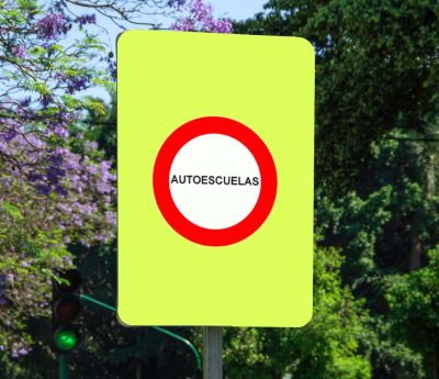 Señal Autoescuelas Móstoles