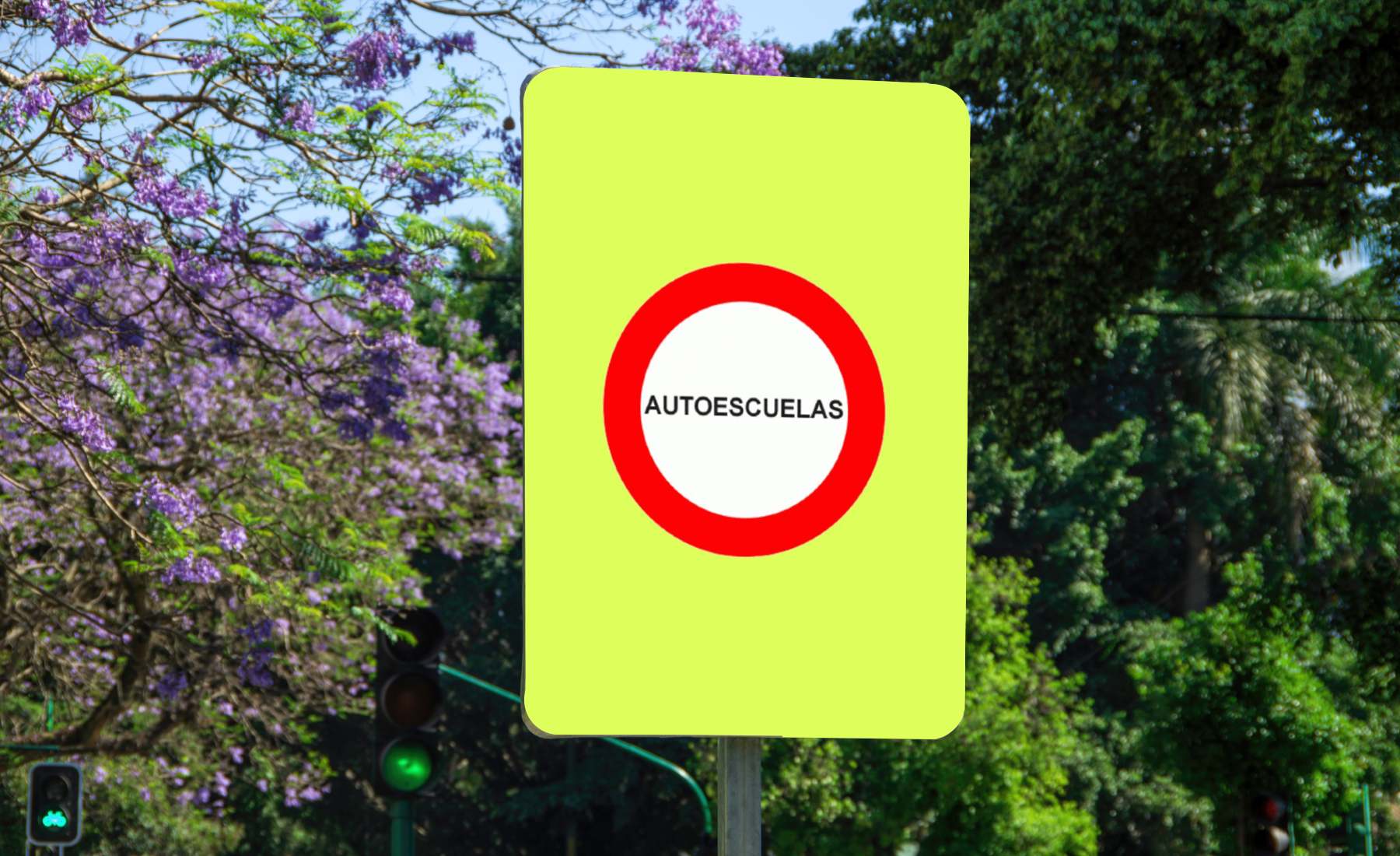 Señal Autoescuelas Móstoles