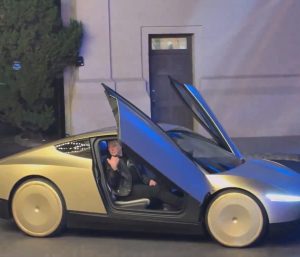 Tesla Cybercab Elon Musk