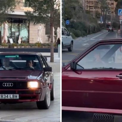 Alonso nunca dejará de sorprenderte: ahora se luce con la réplica de un Audi que es el sueño de los amantes de los rallies 