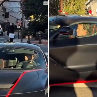 Alonso vuelve a dejar sin palabras al personal con el último coche que ha elegido para pasear por Mónaco: un híbrido del que sólo hay 499 unidades