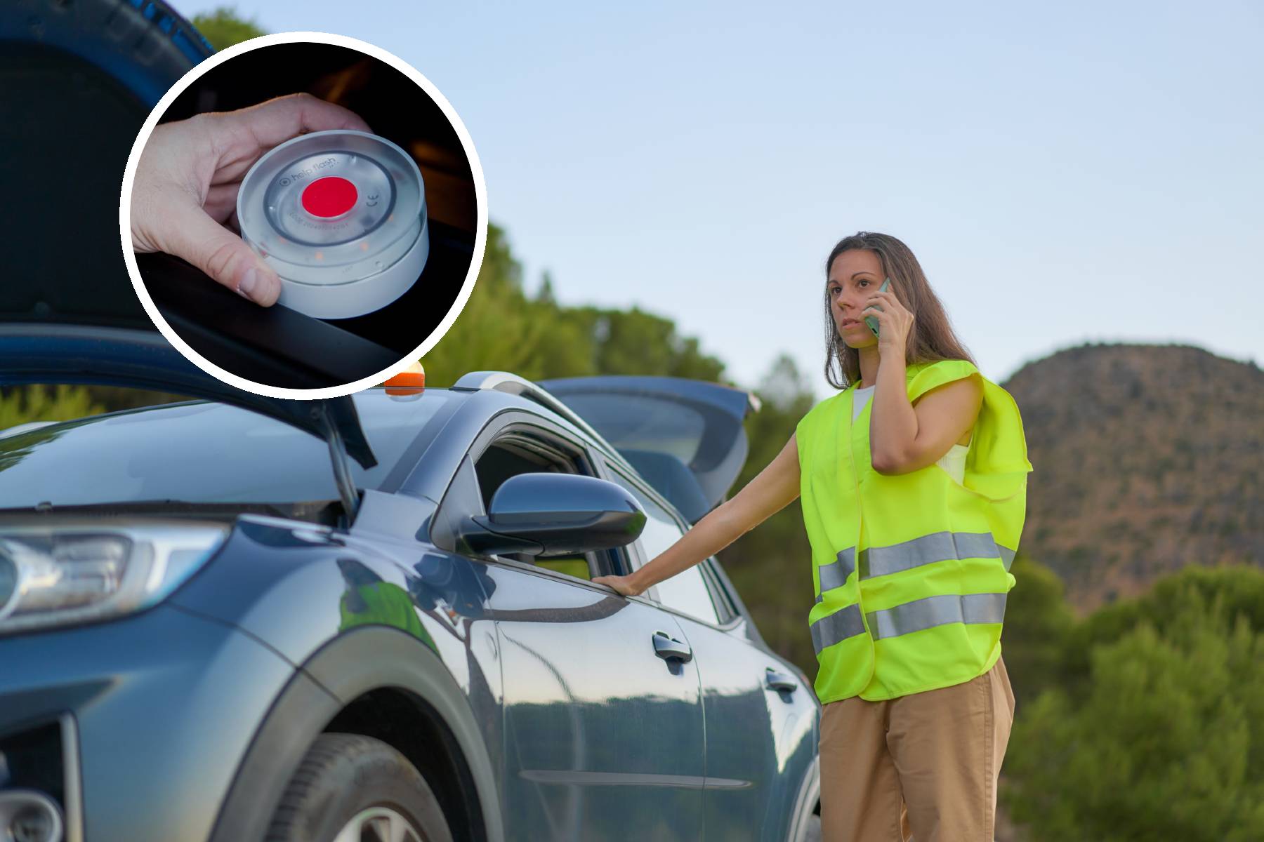 La baliza V-16 que ilumina más que ninguna: un laboratorio gallego compara 11 luces de emergencia y las diferencias son llamativas