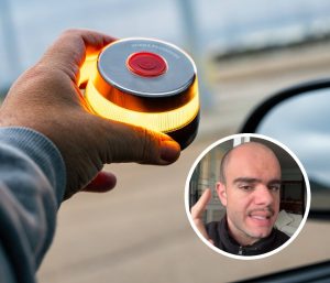 baliza v-16 seguro coche