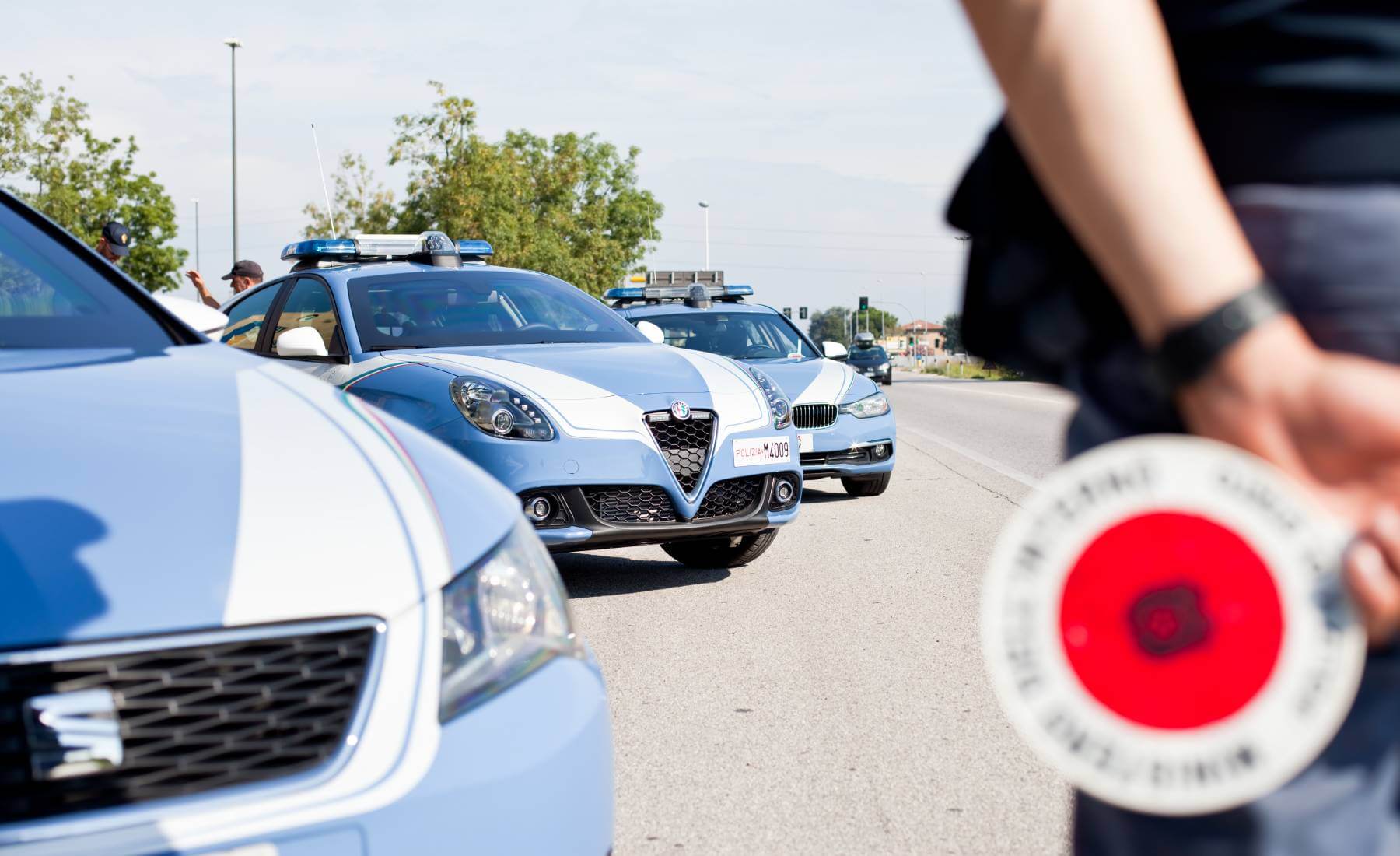 control policia italia