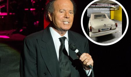 julio iglesias coche rolls royce