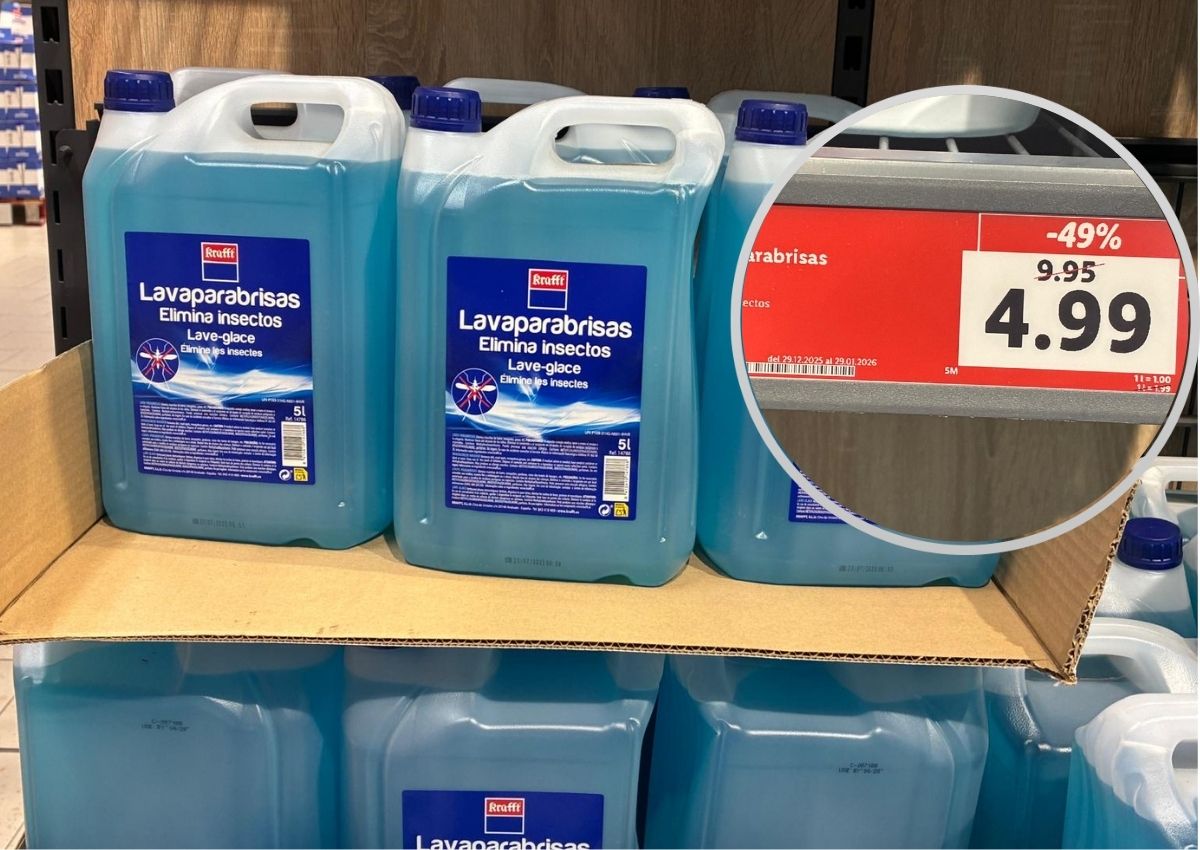 líquido limpiaparabrisas oferta lidl