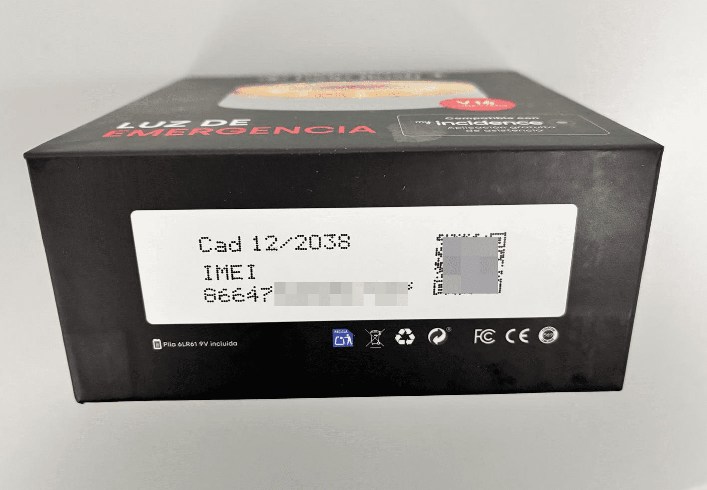 Número imei del comunicador v-16