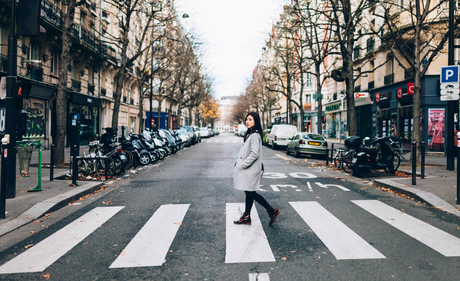 Paso de peatones de París