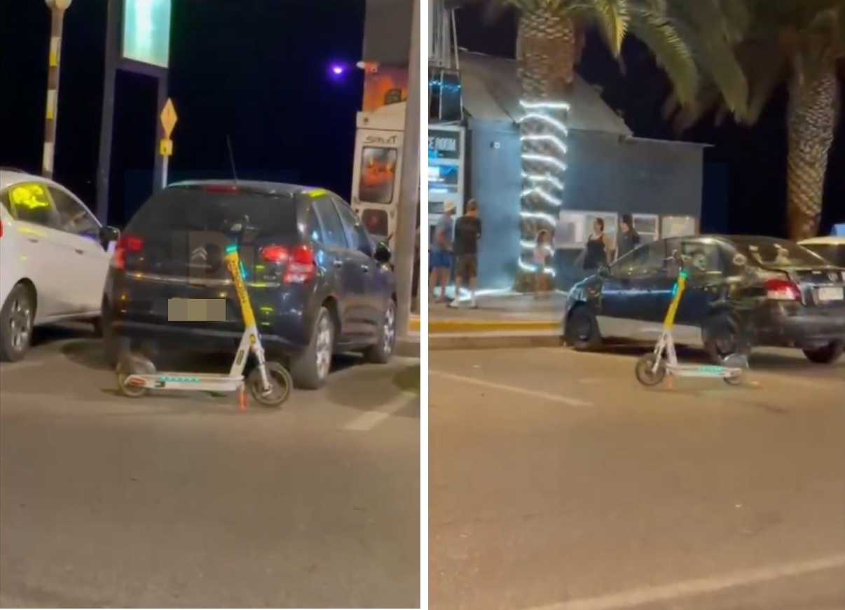 reservar sitio aparcamiento viral