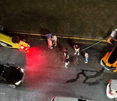 Accidente carrera ilegal