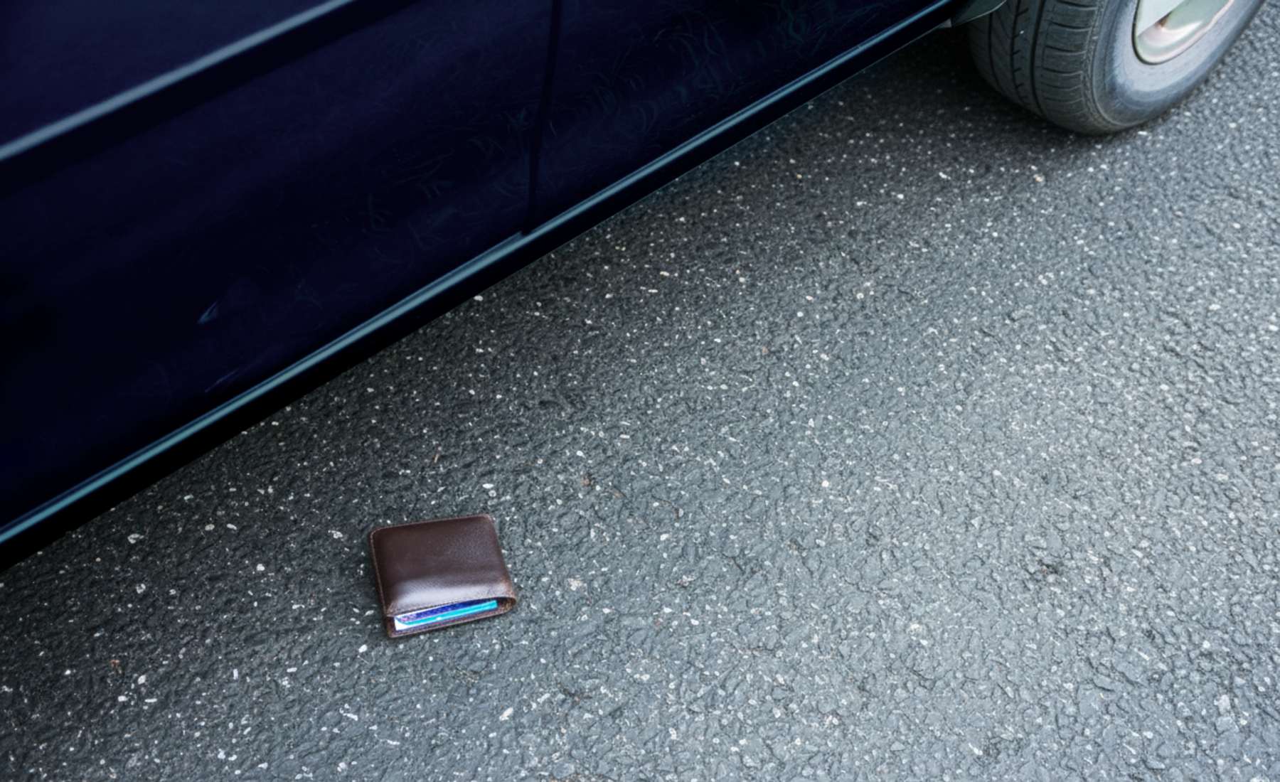 Cartera robo coche