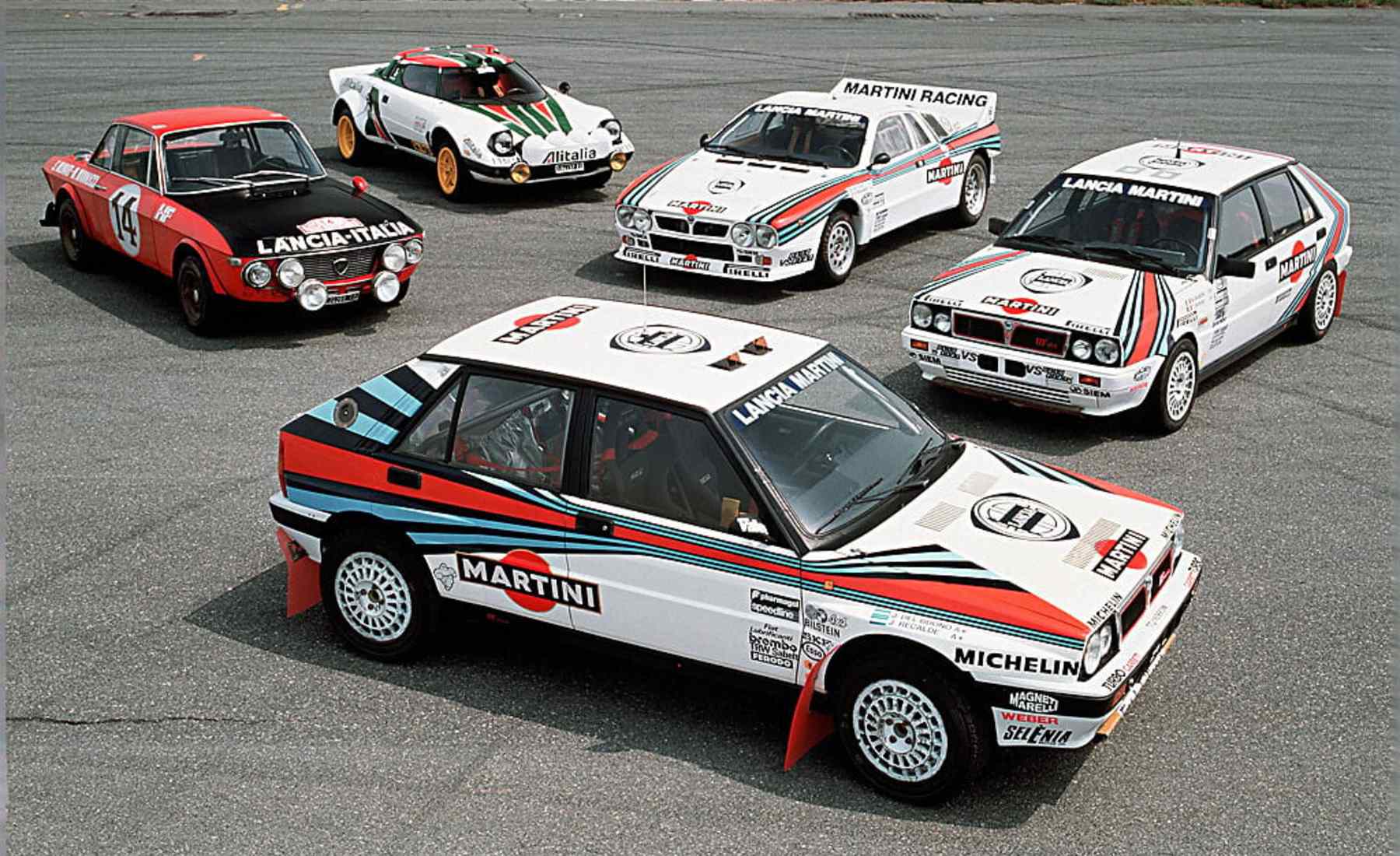 Coches históricos Rally de Lancia