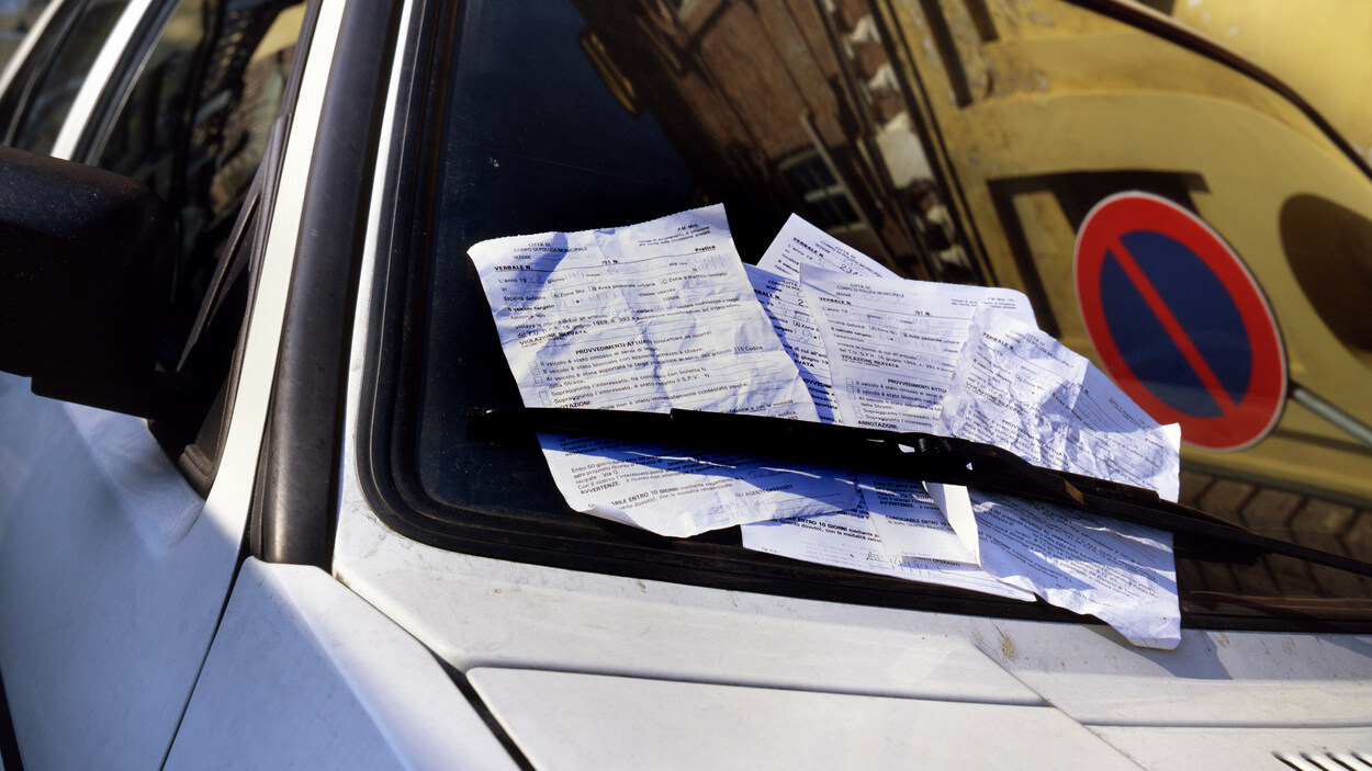 Multa aparcamiento