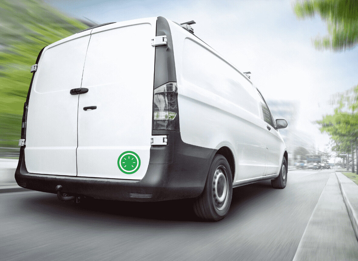 pegatina verde para coche Northgate