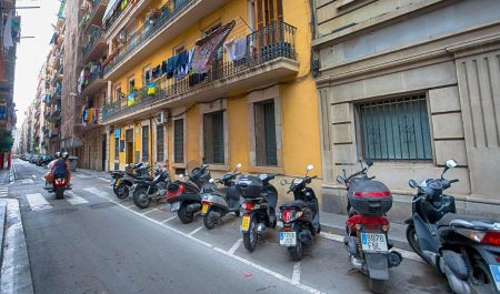 Plazas aparcamiento motos Barcelona
