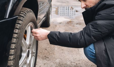 Presión rueda coche