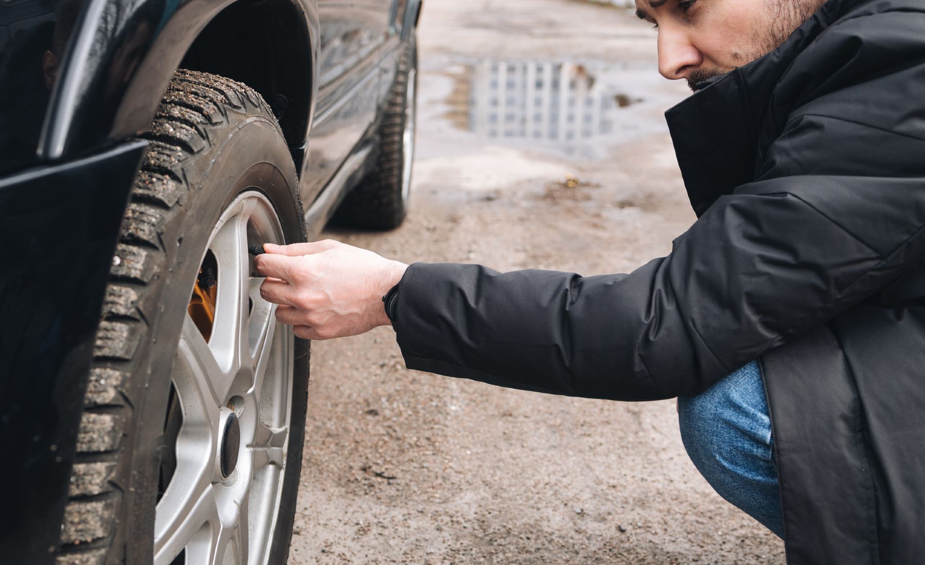 Presión rueda coche