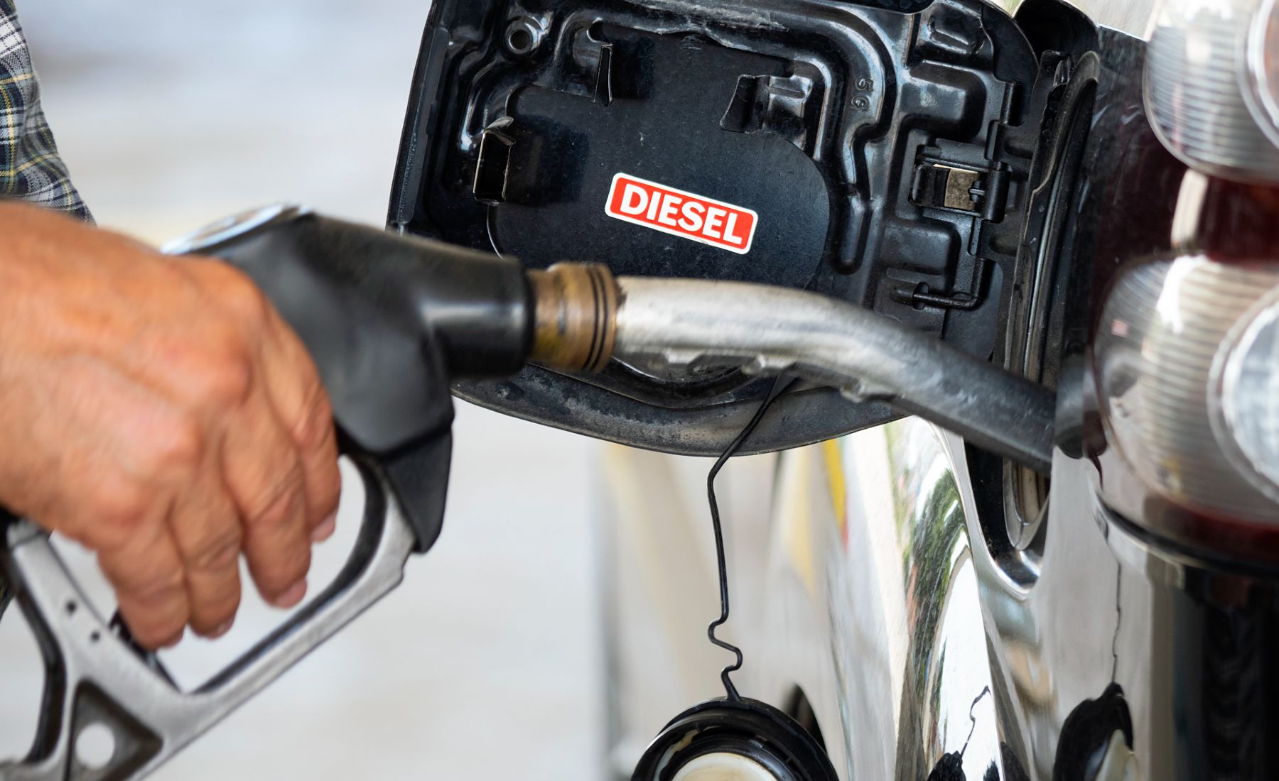 Repostaje con diésel