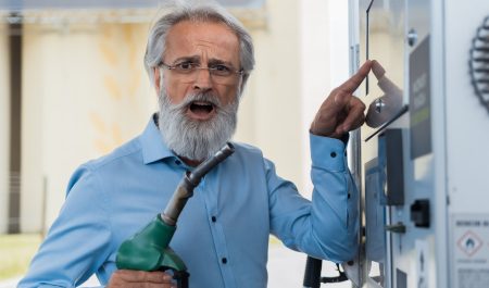 Sorprendido precio gasolina