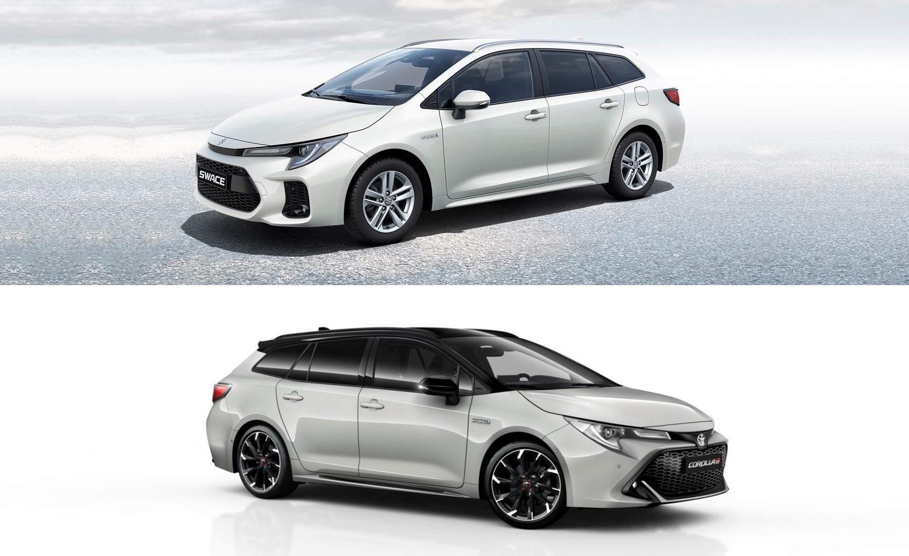 Suzuki Swace y Toyota Corolla