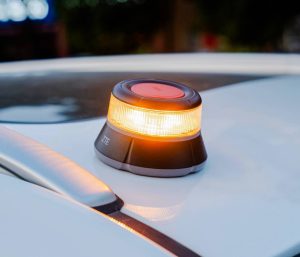 Baliza V-16 ZTE de Orange.